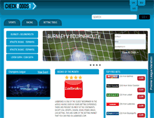 Tablet Screenshot of checkyourodds.co.uk